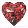 Heart-Shaped Ruby Single Stone