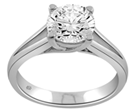 Prong Set Solitaire Engagement Ring