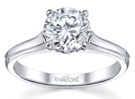 Vatche Prong Set Solitaire Diamond Engagement Ring